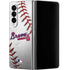 MLB Atlanta Braves Game Ball Galaxy Z Fold4 5G Skin